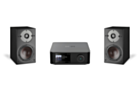 WiiM AMP Ultra Network Stereo Amplifier + Dali Oberon 1 Speakers Package and 5 metres Classic 79 Strand 