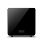 KEF KC92 Subwoofer - Black Gloss