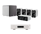 JBL MA310 5.2 4K AV Receiver + Q Acoustics 5010 5.1 Cinema Pack