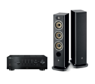 Yamaha R-N1000A Network Receiver Amplifier + Focal Aria Evo X N2 Floor-Standing Speakers