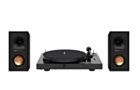 Pro-Ject Juke Box E1 Turntable + Klipsch R40M Bookshelf Speakers