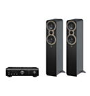 Denon PMA-600NE Integrated Amplifier + Q Acoustics 3050c Floor Standing Speakers Package and 5 metres Classic 79 Strand