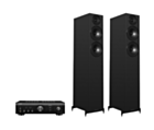 Denon PMA-600NE Integrated Amplifier + Wharfedale Diamond 12.4i Floor Standing Speakers Package and 5 metres Classic 79 Strand