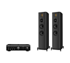 Denon PMA-600NE Integrated Amplifier + Wharfedale Evo 5.3 Floor Standing Speakers Package and 5 metres Classic 79 Strand