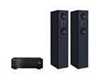 Yamaha R-N800A Hi-Fi Network Receiver Amplifier + Mission LX-5 MKII Floor Standing Speakers Package and 5 metres Classic 79 Strand