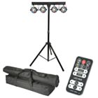 QTX PB-1214 Powerful & compact LED Party Bar With stand & Caqrry Bag included