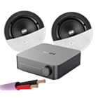 WiiM AMP + X2 KEF Ci160ER - Architectural Ceiling Speakers