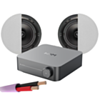 WiiM AMP + X2 Q Install Qi65C - Professional 6.5" In Ceiling Speakers