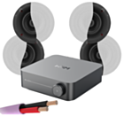 WiiM AMP + X4 Klipsch CS-18C - 8" In Ceiling Speakers