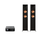 WiiM AMP Ultra Network Stereo Amplifier + Klipsch RP-6000F II Floor Standing Speakers Package and 5 metres Classic 79 Strand